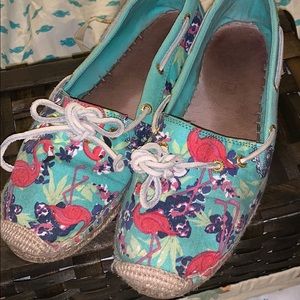 Flamingo Sperry Shoes